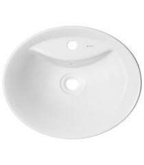 Раковина Keramin Трино 55 см накладная белая (00-001058) - фото 4