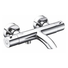 Смеситель для ванны WasserKraft Berkel 4800 хром термостатический с коротким изливом без лейки (4811)