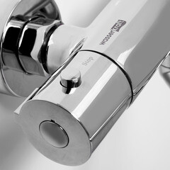 Смеситель для ванны WasserKraft Berkel 4800 хром термостатический с длинным изливом без лейки (4822L) - фото 4