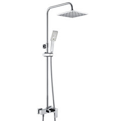 Душевая система WasserKraft с верхним душем с лейкой хром (A17702) - фото 1