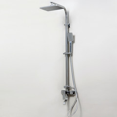 Душевая система WasserKraft с верхним душем с лейкой с изливом хром (A16501) - фото 3