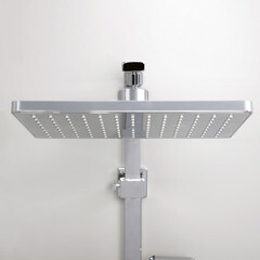 Душевая система WasserKraft с верхним душем с лейкой с изливом хром (A16501) - фото 4