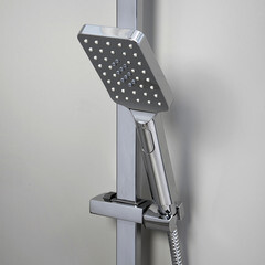 Душевая система WasserKraft с верхним душем с лейкой с изливом хром (A16501) - фото 2