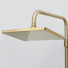 Душевая система WasserKraft Aisch 5500 с верхним душем с лейкой с изливом золото (A15501) - фото 5