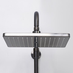 Душевая система WasserKraft Wiese 8400 с верхним душем с лейкой с изливом черная (A18401) - фото 4