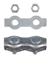 Зажим троса duplex d4 мм - фото 3