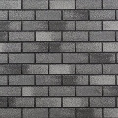 Панель фасадная гибкая Технониколь Hauberk 1000х250 мм готический кирпич 2,5 кв.м