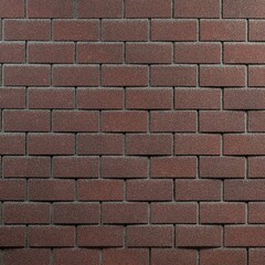 Панель фасадная гибкая Технониколь Hauberk 1000х250 мм обожженный кирпич 2 кв.м