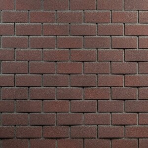 Панель фасадная гибкая Технониколь Hauberk 1000х250 мм обожженный ...