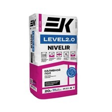 Ровнитель (наливной пол) ЕК Level 2.0 влагостойкая 20 кг