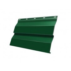 Сайдинг Grand Line Satin Корабельная доска 6000х240 мм зеленый мох RAL 6005