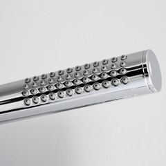 Душевой комплект WasserKraft с лейкой со стойкой хром (A142) - фото 6