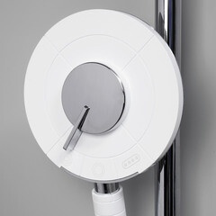 Душевой комплект WasserKraft с лейкой со стойкой хром (A044) - фото 5