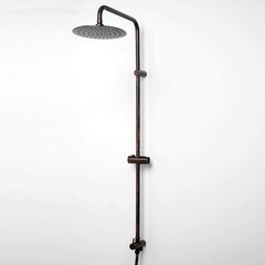 Душевой комплект WasserKraft Isar с верхним душем бронза (A041) - фото 4