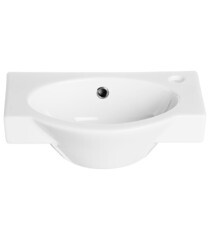 Раковина-мини Santek Форум 45 см правая подвесная белая (1.WH11.0.545) - фото 6