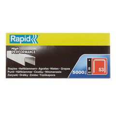 Скобы для степлера Rapid (11857050) тип 53 8 мм (5000 шт.) - фото 2