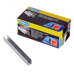 Скобы для степлера Rapid (11860410) тип 53 14 мм (5000 шт.) - фото 1