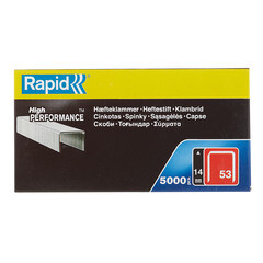 Скобы для степлера Rapid (11860410) тип 53 14 мм (5000 шт.) - фото 3