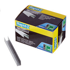 Скобы для степлера Rapid (11915611) тип 140 14 мм (5000 шт.) - фото 1