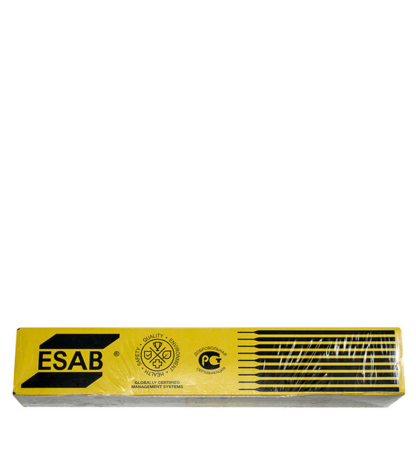 Изображение товара Сварочные электроды Esab ОЗС-12 d3 мм 5 кг универсальные для низкоуглеродистых сталей