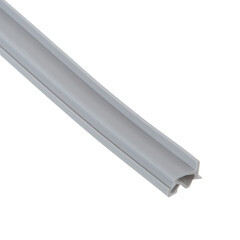 Уплотнитель для окон ПВХ универсальный 5,5 м серый - фото 3