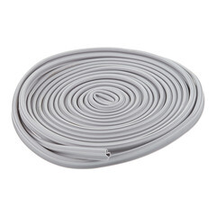 Уплотнитель для окон ПВХ универсальный 5,5 м серый - фото 2