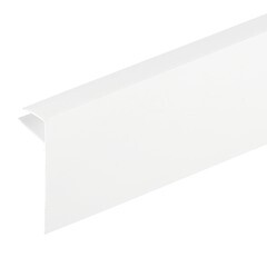 Профиль F-образный 55х3000х10 мм белый - фото 2