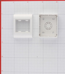 Коробка монтажная для кабель-канала DKC Viva белая 2 модуля (10033DIY) - фото 2