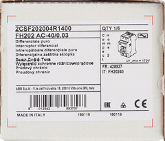 УЗО ABB SH FH202 40А 1P+N тип AC 30 мА 6 кА (2CSF202004R1400) - фото 8
