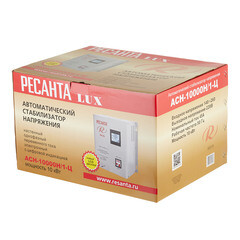 Стабилизатор напряжения Ресанта АСН-10000 Н/1-Ц Lux однофазный 220 В 10 кВт навесной - фото 2