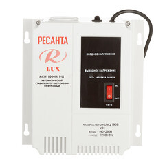 Стабилизатор напряжения Ресанта АСН-1000 Н/1-Ц Lux однофазный 220 В 1 кВт навесной - фото 2