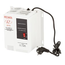 Стабилизатор напряжения Ресанта АСН-1500Н/1-Ц  Lux однофазный 220 В 1,5 кВт навесной