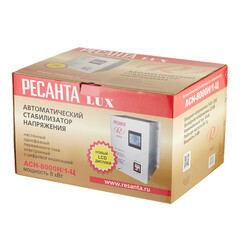 Стабилизатор напряжения Ресанта АСН-8000 Н/1-Ц Lux однофазный 220 В 8 кВт навесной - фото 3