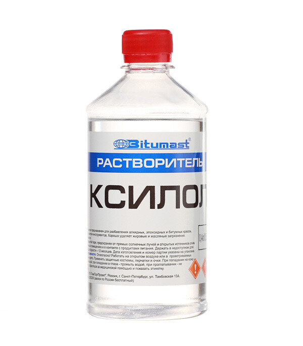 Изображение товара Ксилол Bitumast 0,4 кг/0,5 л