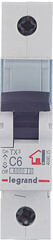 Автоматический выключатель модульный Legrand TX3 1P 6А тип C 6 кА 230/400 В (404025) - фото 3