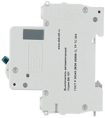 Автоматический выключатель модульный Dekraft BA-101 1P 20А тип C 4,5 кА 230/400 В (11055DEK) - фото 5