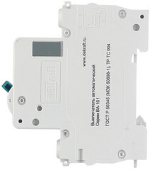 Автоматический выключатель модульный Dekraft BA-101 1P 32А тип C 4,5 кА 230/400 В (11057DEK) - фото 2