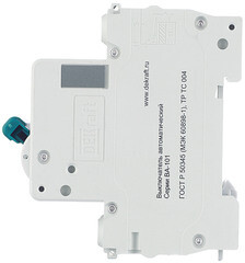 Автоматический выключатель модульный Dekraft BA-101 2P 25А тип C 4,5 кА 230/400 В (11068DEK) - фото 2