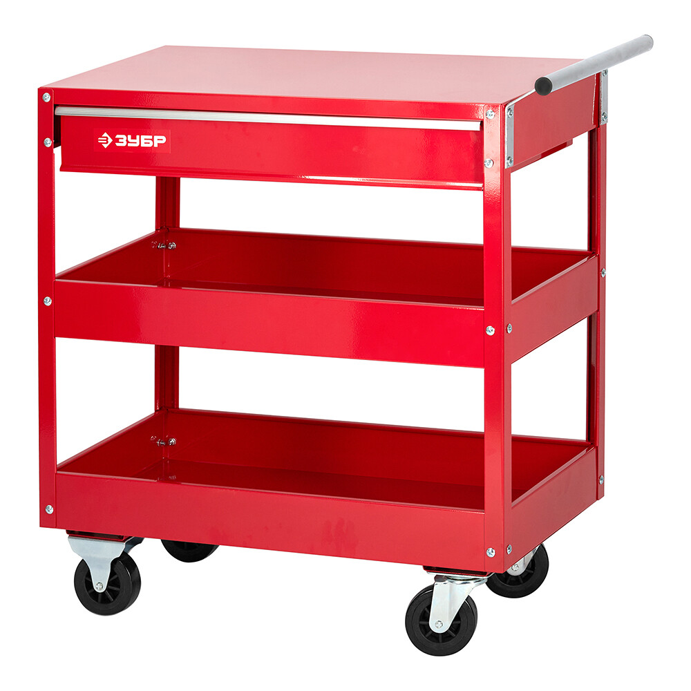 Изображение товара Тележка для инструментов Зубр Мастер 3 секции 737х383х785 мм (38912)