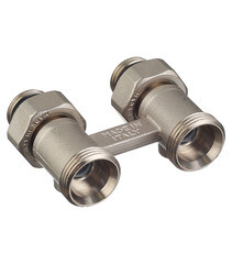 Узел нижнего подключения Tiemme 3/4 EK х 3/4 EK для радиатора (3390001) - фото 4