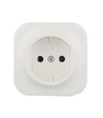 Изображение товара Розетка Legrand Quteo накладная белая (782210)