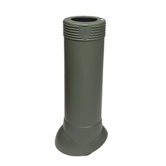 Вентиляционный выход канализации Vilpe d110 зеленый 500 мм изолированный