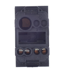 Выключатель для кабель-канала DKC Viva белый 1 модуль (45011) - фото 4