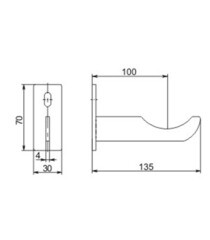 Кронштейн ТВЕК 3.2 для радиатора белый (118032) - фото 3