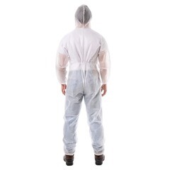 Комбинезон малярный защитный универсальный рост 170-188 см белый - фото 4