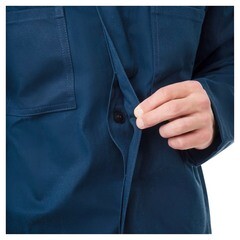 Костюм сварщика защитный Прометей 52-54 рост 170-176 см темно-синий - фото 5