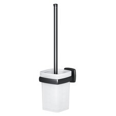 Ершик для унитаза AM.PM Gem подвесной стекло/металл черный (A9033422)