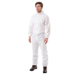 Комбинезон защитный Delta Plus DT115 48-50 рост 172-180 см белый - фото 13