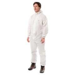 Комбинезон защитный Delta Plus DT117 52-54 рост 180-188 см белый - фото 4