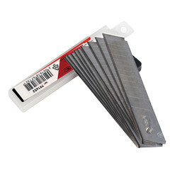 Лезвие для ножа 18 мм прямое (10 шт.) - фото 2